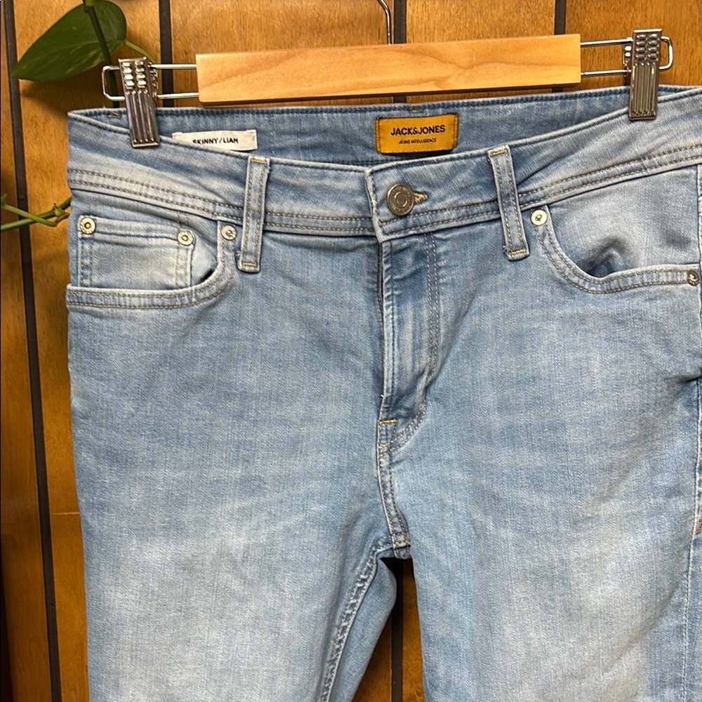 Jack & Jones Skinny Fit Jeans Liam - Light Blue